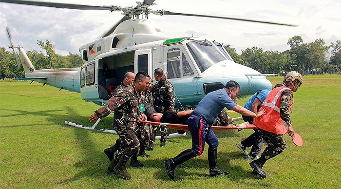 Philippines President Duterte`s advance security team bombed in volatile region
